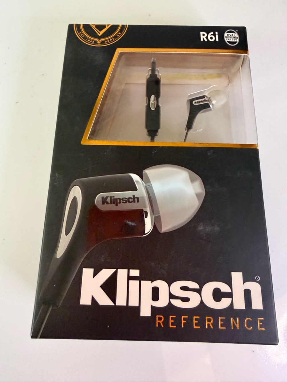 Genuine Klipsch R6i in-ear headphones from 2013 New in Sealed Box for apple